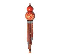 Seven Hole Hulusi C Down B Key Cucurbit Flute Traditional Performance Gourd Flute Handmade Gourd Musical For Beginners