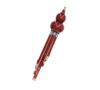 Seven Hole Rosewood Hulusi (Gourd F Flute) Professional Performance Instrument For Beginners Hulusi Set