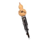 Seven Hole Two Key Ebony Wind Instrument Hulusi Set(F)