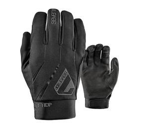 Seven iDP 7iDP Chill MTB Winter Gloves - Thermal Insulated, Windproof, Water-Resistant Cycling Gloves for Cold Weather, Silicone Grip, Reflective for Visibility
