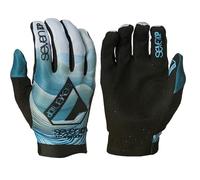 Seven iDP 7iDP Transition MTB Gloves - Lightweight Full Finger Cycling Gloves with Perforated Palm, Silicone Grip Fingertips & Pull-On Fit for Mountain Bike, BMX & Trail Riding