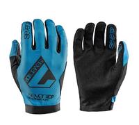 Seven iDP 7iDP Transition MTB Gloves - Lightweight Full Finger Cycling Gloves with Perforated Palm, Silicone Grip Fingertips & Pull-On Fit for Mountain Bike, BMX & Trail Riding