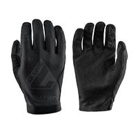 Seven iDP 7iDP Transition MTB Gloves - Lightweight Full Finger Cycling Gloves with Perforated Palm, Silicone Grip Fingertips & Pull-On Fit for Mountain Bike, BMX & Trail Riding