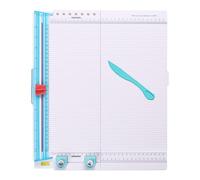 Seven in 1 Paper Cutter Scoring Board Manual Paper Trimmer Scoring Tool for Photos Scrapbooking Craft Project
