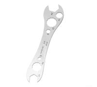 Seven-in-One Quick Wrench for Air Conditioner Installation Multifunctional Tool High Torque Industrial Steel Ergonomic Grip Rust-Resistant Finish Silver 196MM 205MM 240MM(240MM)