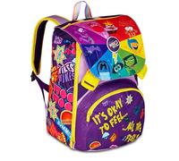 Seven Inside Out 2 Double Compartment Expandable Backpack, Purple, Maxi Capacity, Preformed Backrest, Elementary and Middle School Backpack, Girl and Girl, purple, Taglia unica, modern