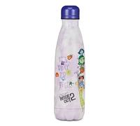 Seven Inside Out 2 Insulated Water Bottle, Lilac, Temperature Retention Up to 24 Hours, School and Leisure Bottle, Girls and Girls, Lilac, Taglia Unica, Modern