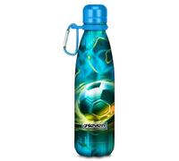 Seven Insulated Water Bottle, Green, 500 ml, Stainless Steel, BPA-Free, Leakproof, Keep Warm Temperature 12h Reddo 24h, Reusable, for Children and Teenagers, School, Sport, Travel