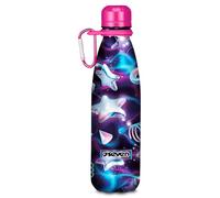 Seven Insulated Water Bottle, Red, 500 ml, Stainless Steel, BPA-Free, Leakproof, Keep Warm Temperature 12h Reddo 24h, Reusable, for Children and Teenagers, School, Sport, Travel