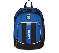 Seven Inter Advanced Football School Backpack, Blue, Double Compartment and Bottle Pocket, 29 L, Elementary School, Child, blue, Taglia unica, Casual