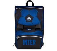 Seven Inter Expandable Backpack, Double Compartment, Blue, 24 L, Side Zips, Front Pocket, Bottle Pocket, Elementary and Middle School, Child, Boy, Football, Official Product