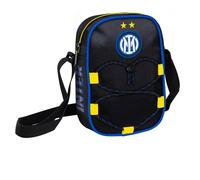 Seven Inter Football Bag with Screen Printed on The Side with Adjustable Shoulder Strap for Children, Official Product, Gift Idea