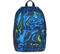 Seven Ischoolpack School Backpack, Blue, American Backpack with Integrated Power Bank and Tablet Pocket, School, Children and Youth, blue, Taglia unica, modern