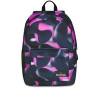 Seven Ischoolpack School Backpack, Pink, American Backpack with Integrated Power Bank and Tablet Pocket, School, Children and Youth, pink, Taglia unica, modern