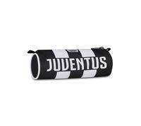 Seven Juventus Pen Holder, Black, Zip Opening, Backpack Accessories, Elementary School, Middle and High School, Children, Teens and Adults, Football, Official Merchandise