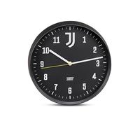 Seven Juventus Quartz Wall Clock with Continuous Movement - Official Product - Football Gift Idea for Children and Adults