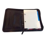 Seven K Black A5 Binder Organiser Portfolio with Two Rings