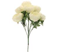 Seven King Peony Bunch Cream - White