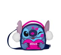 Seven LILO & Stitch All is Bright Backpack for Girls, Ears and Pom Poms, Adjustable and Removable Shoulder Strap, Nursery Backpack, Girls, Official Product, Gift Idea