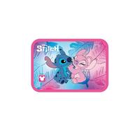 Seven Lilo & Stitch Nursery & School Storage Box, Pink and Blue, 0.85 litres, Nursery and Elementary School, Girls, XX, Modern