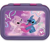 Seven Toy Story Lunch Box 850ml, Internal Snack Divider, Easy Open, Heat Resistant, Dishwasher Safe, Kids Gift, School, Travel, Red/Blue