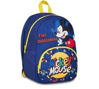Seven Mickey Mouse School Backpack, Blue, 14 L, Single Compartment, Front Pocket, Bottle Pocket, Multi-Function, Kindergarten, Leisure, Travel, Girl, Child