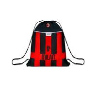Seven Milan Backpack Bag, Red and Black, Sports and Leisure Bag, Elementary School, Football, red, Taglia unica, Casual