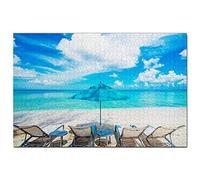 Seven Mile Beach Grand Cayman UK Jigsaw Puzzle 2000 Piece Game Artwork Travel Souvenir 100x70cm