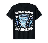 Seven-Nado Tornado 7th Birthday Funny Storm Chasing Toddler T-Shirt