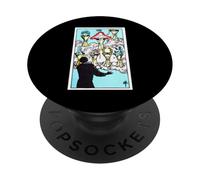 Seven of Cups Vintage Tarot Card - original Rider Waite Deck PopSockets Adhesive PopGrip
