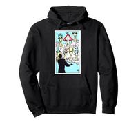 Seven of Cups Vintage Tarot Card - original Rider Waite Deck Pullover Hoodie
