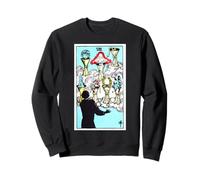 Seven of Cups Vintage Tarot Card - original Rider Waite Deck Sweatshirt