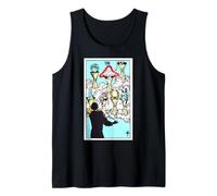 Seven of Cups Vintage Tarot Card - original Rider Waite Deck Tank Top