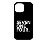 SEVEN ONE FOUR Area Code 714 Anaheim CA California USA Case for iPhone 13 Pro Max
