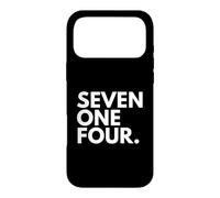 SEVEN ONE FOUR Area Code 714 Anaheim CA California USA Case for iPhone 17 Pro Max