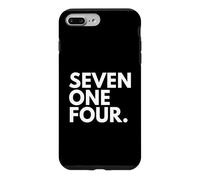 SEVEN ONE FOUR Area Code 714 Anaheim CA California USA Case for iPhone 7 Plus/8 Plus