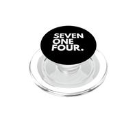 SEVEN ONE FOUR Area Code 714 Anaheim CA California USA PopSockets PopGrip for MagSafe