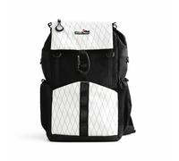 Seven Peaks Unisex Ultralight Waterproof and Durable Travel Backpack, Multifunctional Large Capacity Laptop Backpack, Ideal for Hiking, Camping and Daily Use, Black & White, Grande, Casual