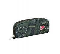 Seven Pencil case - Pen bag, multicolor, Box for Stationery, Pen Pouch for Teen Girls and Boys, Perfect for School Supplies, moss green, CREW
