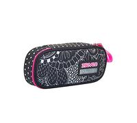 Seven Pencil case - Pen bag, multicolor, Box for Stationery, Pen Pouch for Teen Girls and Boys, Perfect for School Supplies, black, YANTRY GIRL
