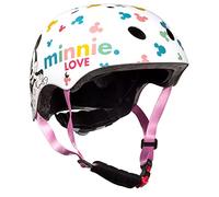 Seven Polska Girls' Minnie Mouse Skater Helmet, White, M