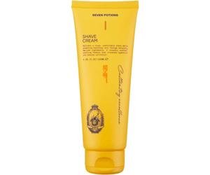 Seven Potions Lathering Shaving Cream for Men - Smooth, Irritation-free Shave - Soothing, Hydrating, Moisturising Shave Soap - Natural, Vegan, Cruelty-Free (120ml)