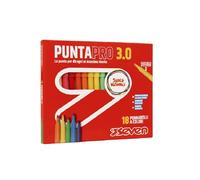 SEVEN Puntapro 3.0 School Markers - Box of 18 Pieces, Super Washable, Children and Youth