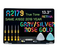 Seven Puppy Replacement 13.3 inches 2560x1600 Full LCD Screen Complete Top Assembly for Air Retina 13" 2020 A2179 EMC 3302 MVH22 MVH42 MVH52 MWTJ2 MWTK2 MWTL2 (Rose Gold)
