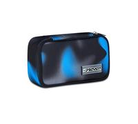 Seven Quick Case School Case, Blue, Pen Holder Complete with Pens, Pencils, Colours, Backpack, Elementary and Middle School, Children, Boy, blue, Taglia Unica