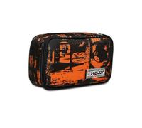 Seven Quick Case School Case Freetink - Boy - Complete with Pencils, Markers - Orange, Orange, Taglia Unica, Casual