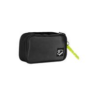 Seven Quick Case Tech School Pencil Case, Black, with Pens, Pencils, Colours, Backpack Accessories, Black, Taglia Unica, School Pencil Case