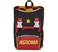 Seven Roma Expandable Backpack, Double Compartment, Red, 24 L, Side Zips, Front Pocket, Bottle Pocket, Elementary and Middle School, Child, Boy, Football, Official Product