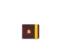 Seven Roma Wallet, Red, Elastic Closure, Internal Compartments Coin Pocket with Magnetic Button, for Children and Teens, Football, Official Product