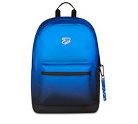 Seven Round Shade Tech School Backpack, Blue, 29 L, Single Compartment, Integrated Powerbank USB, Extensible, Front Pocket, Internal Laptop Compartment, Middle and High School, Children, Boys